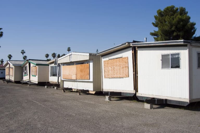 Used Mobile Homes Waiting to be Resold