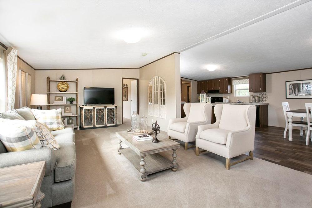 TRU Homes Triumph Living Room and Dining Room