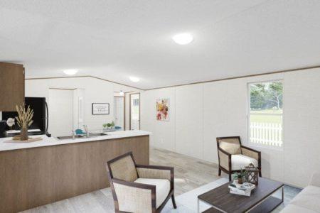 Tru Homes Single Wide Mobile Home Elation Living Room View 02