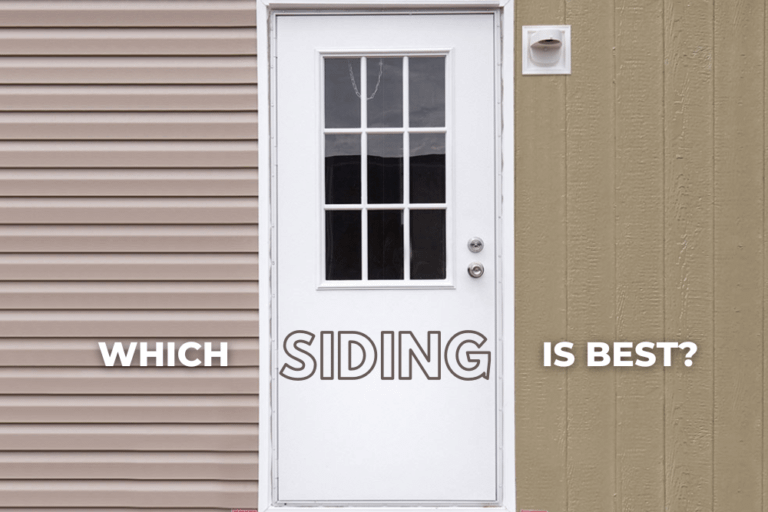 what is the best siding for a mobile home
