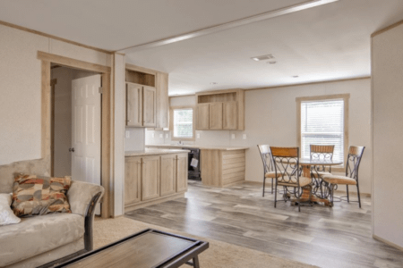 Oak Creek Double Wide Mobile Home Dorado Interior Kitchen View 06