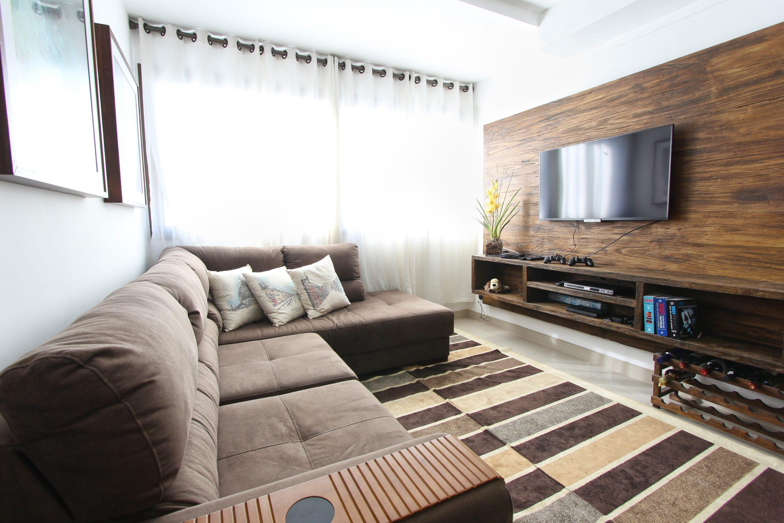 A pre-furnished mobile home