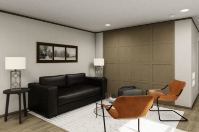 Clayton Epic Mariner Single Wide Interior Living Room