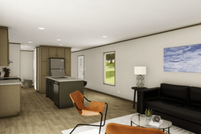 Clayton Epic Tide Single Wide Interior Living Space