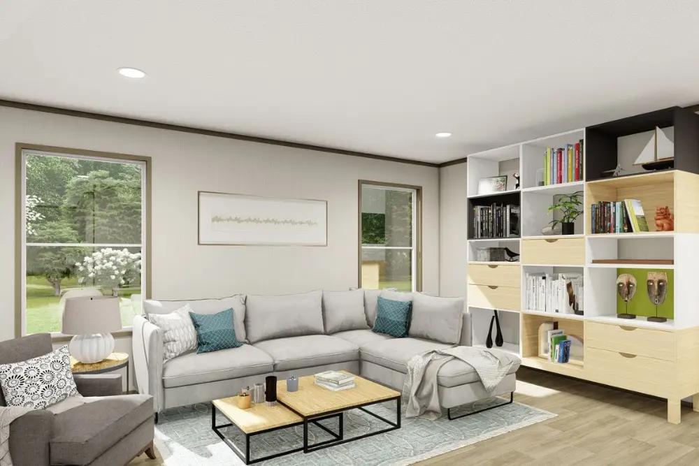 Living room view of the summit