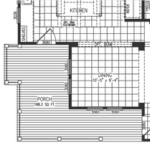 188 sqft - Standard L Porch