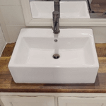 Square Vessels & Faucet Upgrade