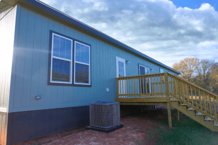 A manufactured home