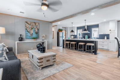 Clayton Sulphur Springs Anatolia Double Wide Home Interior Living Space