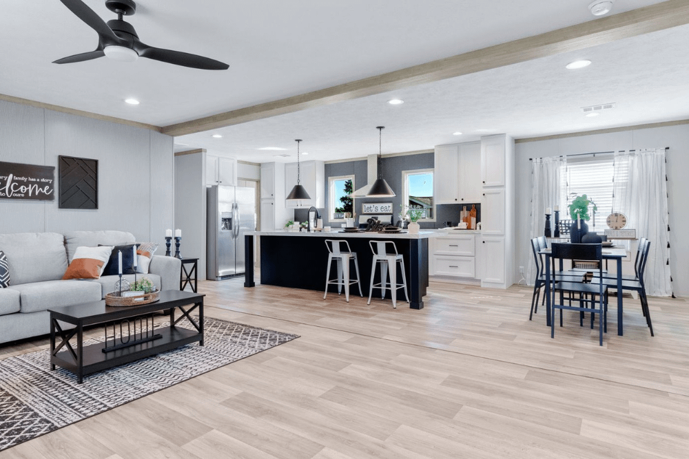 Clayton Sulphur Springs Anatolia XL Double Wide Home Interior Living Space