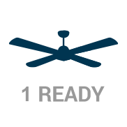 Ceiling Fan Ready (Wire & Brace Installed) - 1 Room (CS)