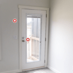 Full Glass Front Door - White (MF)