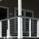 Galvanized Conduit Porch Railing
