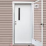 Steel Door w/ Storm Door (TH)