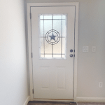 Rustic Star Door - White (MF)