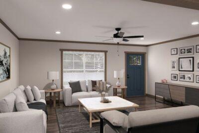 Clayton NXT Isabella Elite Double Wide Mobile Home Interior Living Space