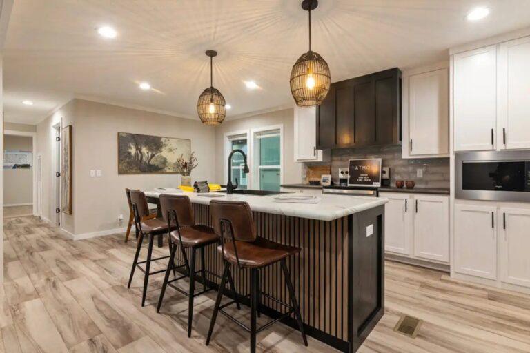 Cavco Atmos Double Wide Manufactured Home Interior Kitchen
