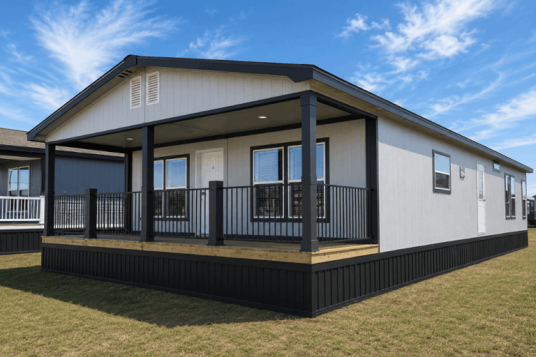 Cavco Eden ED28623A Double Wide Manufactured Home Exterior View