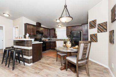 Clayton Albuquerque Karsten K2744a Double Wide Manufactured Home Interior View Kitchen