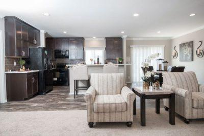 Clayton Albuquerque Karsten K3076b Double Wide Manufactured Home Interior View Living Space