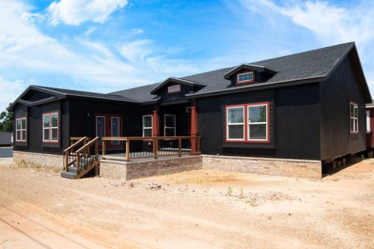 Clayton Albuquerque Karsten K4568a Triple Wide Manufactured Home Exterior View