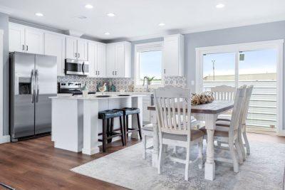Clayton Schult Alpine The Atlas Double Wide Manufactured Home Interior View Kitchen and Dining